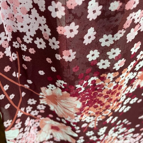 NWT Juniors' Lily Rose Sleeveless Wrap Maxi Dress, Size XL - Picture 7 of 12